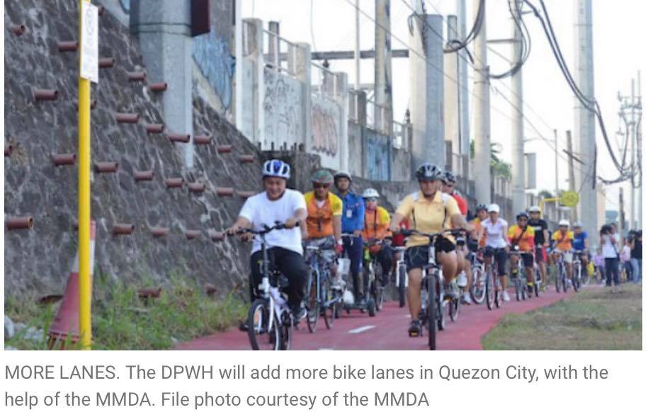 LGUs told to establish, secure bikes lanes